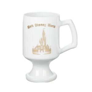 Disney Parks WDW 50th Magical Celebration Cinderella Castle Vault Footed Mug New